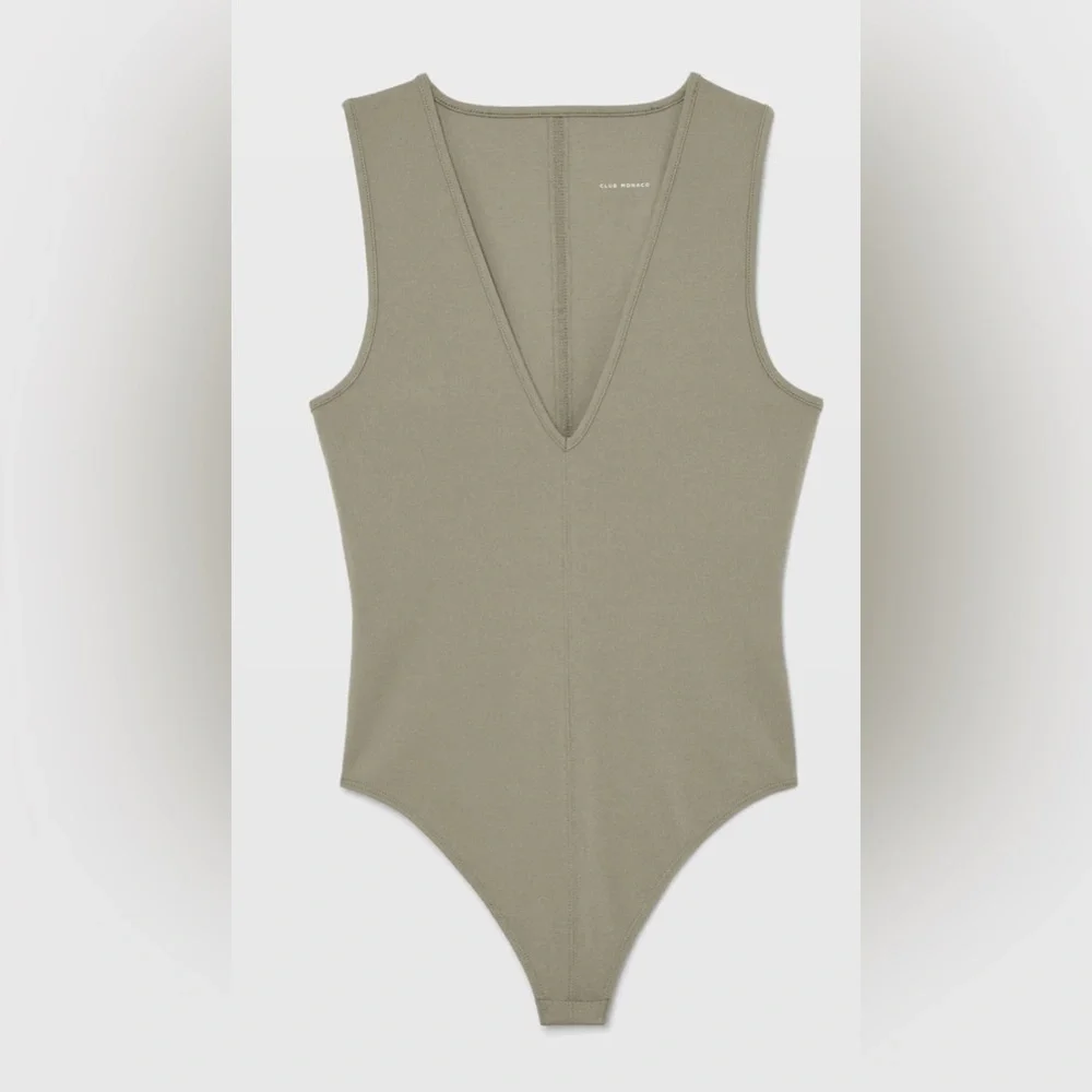 Club Monaco Deep-V Bodysuit